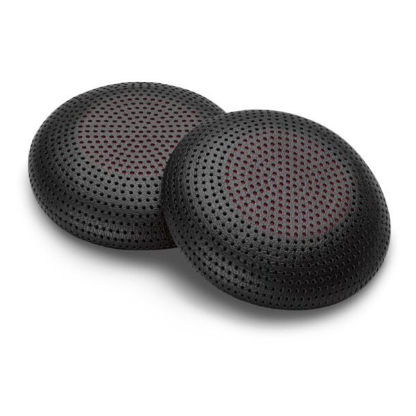 HP Poly Blackwire 3200 Leatherette Ear Cushions (2 Pieces) for Blackwire 3200 Headsets, Black