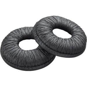 HP Poly CS540 Leatherette Ear Cushions (2 Pieces) Black for CS540 Headset