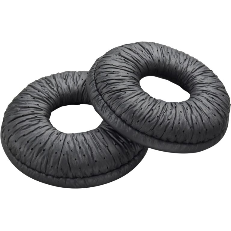 HP Poly CS540 Leatherette Ear Cushions (2 Pieces) Black for CS540 Headset