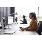 HP Poly EncorePro 525 USB-A Stereo Headset with Boom Microphone, Wired, Black