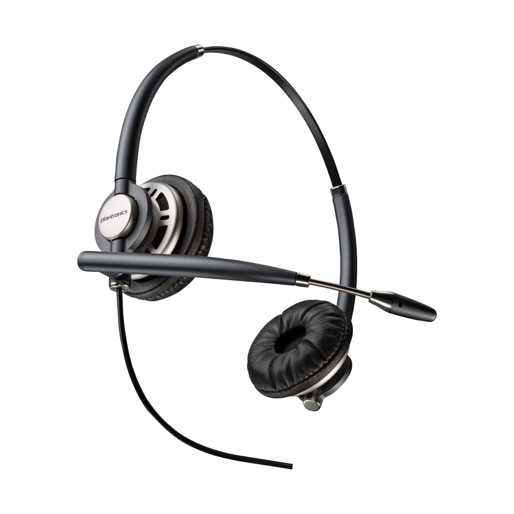 HP Poly EncorePro 720D Binaural Headset, Wired, Boom Microphone, Quick Disconnect, Black HP Poly EncorePro 720D Binaural Headset, Wired, Boom Microphone, Quick Disconnect, Black
