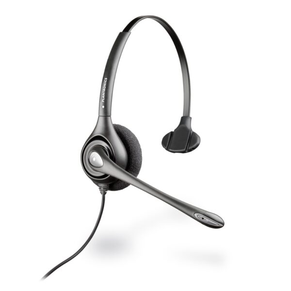 HP Poly H251N Supraplus Monaural Wired Headset with Microphone and Pouch