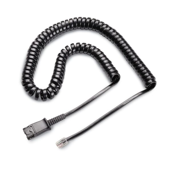 HP Poly M22 to QD U10 Cable - 3m, Black, for EncorePro 500/700 series headsets
