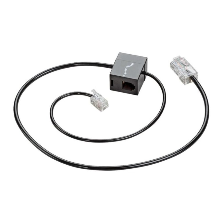 HP Poly Savi Office Telephone Interface Cable Black