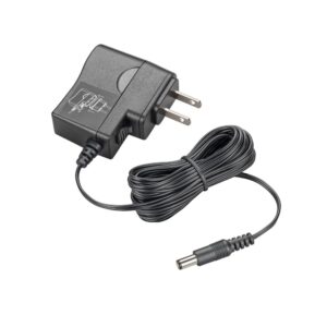 HP Poly Savi Office Universal AC Power Supply Straight Plug -9V 500mA Black