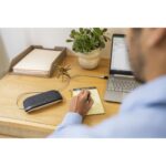 HP Poly Sync 10 USB Speakerphone for PC, Wired, USB-A, 2 Microphones, Black