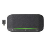 HP Poly Sync 10 USB Speakerphone for PC - Wired, USB-A, USB-C, Silver, IP64