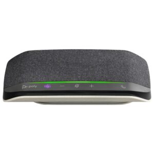 HP Poly Sync 10 Wired USB-A/USB-C Speakerphone for PC - Microsoft Teams Certified, Silver