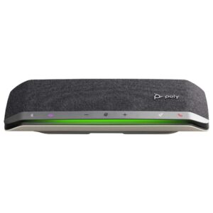 HP Poly Sync 40 Microsoft Teams Certified Speakerphone IP64 Bluetooth 5.1 USB-C Silver