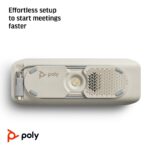 HP Poly Sync 40 Microsoft Teams Certified Speakerphone IP64 Bluetooth 5.1 USB-C Silver