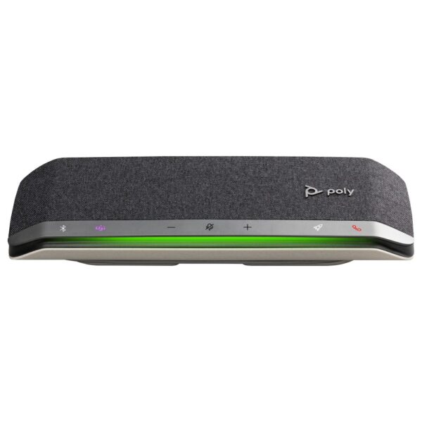 HP Poly Sync 40 Microsoft Teams Certified Speakerphone IP64 Bluetooth 5.1 USB-C Silver
