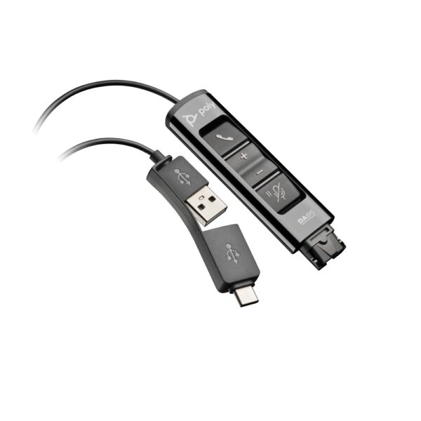 HP Poly USB-A to USB-C Cable 1.5m Black