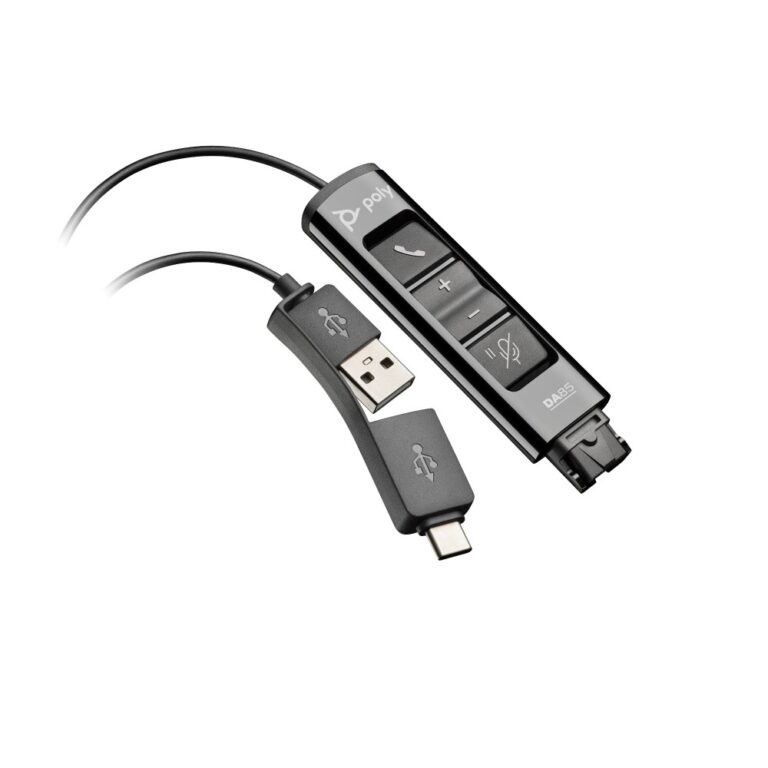 HP Poly USB-A to USB-C Cable 1.5m Black