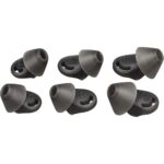 HP Poly Voyager 6200 Eartips Cushion/Ring Set Black (2 Pieces)