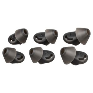 HP Poly Voyager 6200 Eartips Cushion/Ring Set Black (2 Pieces)