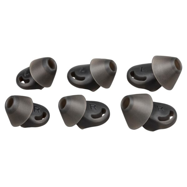 HP Poly Voyager 6200 Eartips Cushion/Ring Set Black (2 Pieces)
