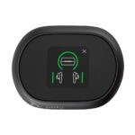 HP Poly Voyager Free 60+M UC Wireless Earbuds with ANC, Built-in Mic, USB-C Adapter & Touchscreen Charge Case, Carbon Black