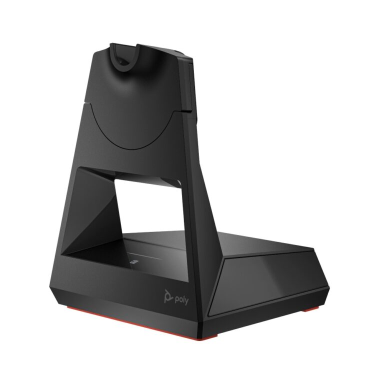 HP Poly Voyager Office Base Station for 4300, Legend 50, and Focus 2 Series Headsets with Bluetooth 5.1