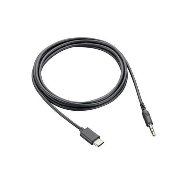 HP Poly Voyager Surround 80/85 UC 3.5mm Audio Adapter Cable Black