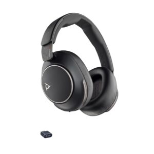 HP Poly Voyager Surround 80 UC Wireless Headset with ANC, Built-in Mic, USB-C, Bluetooth 5.3 - Black