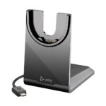 HP Poly Voyager USB-C Charging Stand for Voyager Focus 2 & 4300 Headsets, Black