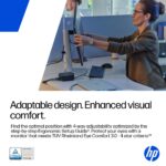 HP Series 5 Pro 27 Inch FHD IPS Monitor, 120 Hz, Black