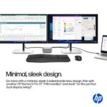 HP Series 5 Pro 27 Inch FHD IPS Monitor, 120 Hz, Black