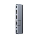 HYPER HyperDrive DUO PRO 7-in-1 USB-C Hub with HDMI 4K 60Hz, Gigabit Ethernet, 100W Power Delivery, Grey