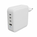 HYPER HyperJuice 100W USB-C GaN Travel Charger with 4-Port Power Delivery 3.0 & PPS - White