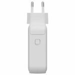 HYPER HyperJuice 100W USB-C GaN Travel Charger with 4-Port Power Delivery 3.0 & PPS - White