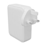 HYPER HyperJuice 145W GaN Charger - 4-Port USB-C, PD 3.1, QC 3.0, PPS, White