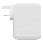 HYPER HyperJuice 145W GaN Charger - 4-Port USB-C, PD 3.1, QC 3.0, PPS, White