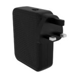 HYPER HyperJuice 145W GaN PD 3.1 USB-C Charger with 4 Ports & UK/EU/US/ANZ Plugs Black