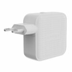 HYPER HyperJuice 70W USB-C GaN Travel Charger with 2x USB-C, 1x USB 2.0 Port - White
