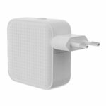 HYPER HyperJuice 70W USB-C GaN Travel Charger with 2x USB-C, 1x USB 2.0 Port - White