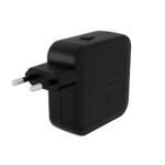 HYPER HyperJuice 70W USB-C GaN Travel Charger with 2x USB-C, 1x USB-A, PD3.0, PPS, QC3.0 - Black