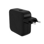 HYPER HyperJuice 70W USB-C GaN Travel Charger with 2x USB-C, 1x USB-A, PD3.0, PPS, QC3.0 - Black
