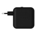 HYPER HyperJuice 70W USB-C GaN Travel Charger with 2x USB-C, 1x USB-A, PD3.0, PPS, QC3.0 - Black
