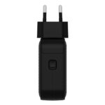 HYPER HyperJuice 70W USB-C GaN Travel Charger with 2x USB-C, 1x USB-A, PD3.0, PPS, QC3.0 - Black