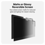 HYPER HyperShield Magnetic Privacy 15" Laptop Frameless Display Filter for MacBook Air 15" - Black