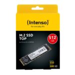 Intenso Top 512GB M.2 2280 SATA III SSD 550MB/s Read 500MB/s Write Green