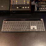 JLab Epic Keyboard, Full-size, QWERTY, USB + Bluetooth 5.2, Scissor Switch, Black