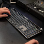 JLab Epic Keyboard, Full-size, QWERTY, USB + Bluetooth 5.2, Scissor Switch, Black