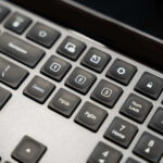 JLab Epic Keyboard, Full-size, QWERTY, USB + Bluetooth 5.2, Scissor Switch, Black