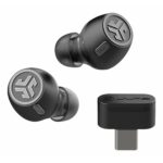 JLab Epic Lab Edition True Wireless Earbuds with ANC, Bluetooth 5.3, In-line Microphone, Black