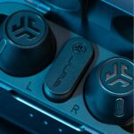 JLab Epic Lab Edition True Wireless Earbuds with ANC, Bluetooth 5.3, In-line Microphone, Black