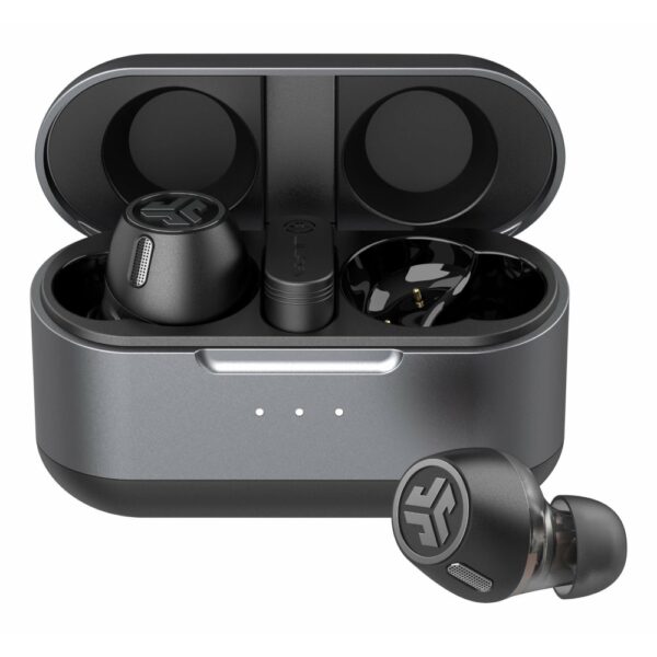 JLab Epic Lab Edition True Wireless Earbuds with ANC, Bluetooth 5.3, In-line Microphone, Black