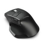 JLab Epic Wireless Mouse, Right-Hand, Bluetooth + USB, Optical, 2400 DPI, 9 Buttons, Black