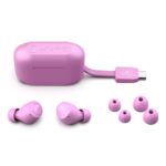 JLab Go Air Pop True Wireless Bluetooth In-Ear Headset with Built-in Mic - Pink