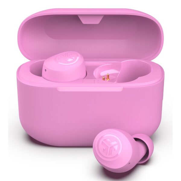 JLab Go Air Pop True Wireless Bluetooth In-Ear Headset with Built-in Mic - Pink
